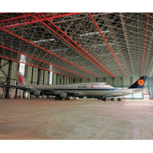 Construction d&#39;un hangar d&#39;avions